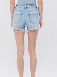 Mica Denim High Waist Shorts