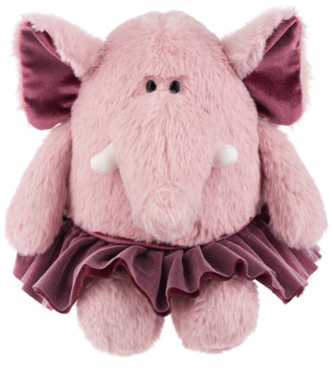 8" Pointe Perfect Emily Elephant Plush