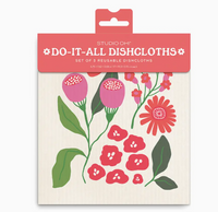 Botanical Bliss Do-It-All Dishcloths
