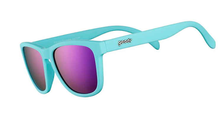Goodr Electric Dinotopia Carnival Sunglasses