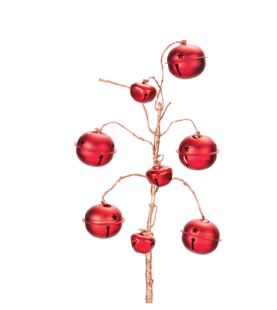 Sleigh Bell Spray 16"H