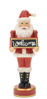 Santa With Sign