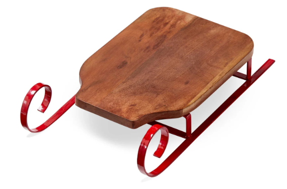 Sleigh Serving Board