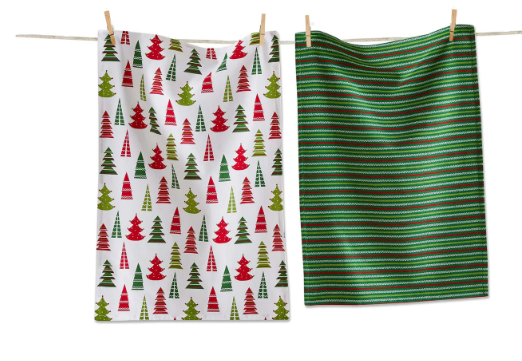Cheerful Tree Dishtowel