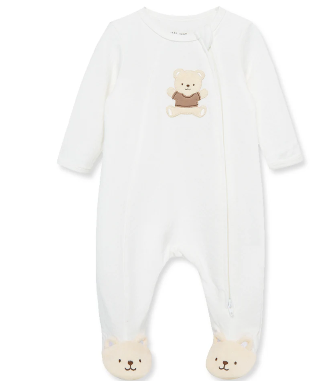 Gentle Bear 2-Way-Zip Footie