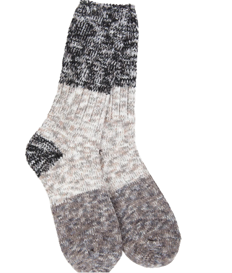 Weekend Ragg Crew Colorblock Sock