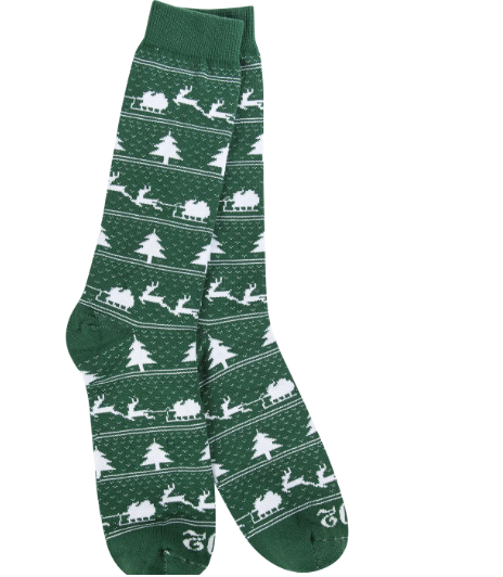 1902 Transit Crew Sock-Sleigh Green