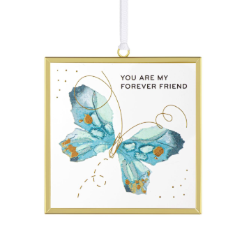 My Forever Friend Butterfly Suncatcher - 3x3in