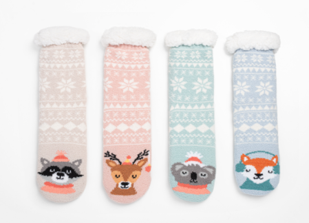 Holiday Slipper Socks