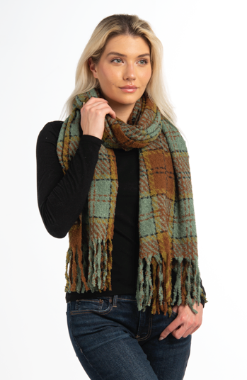Woodland Plaid Scarf