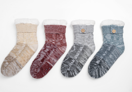 Ombre Slipper Sock