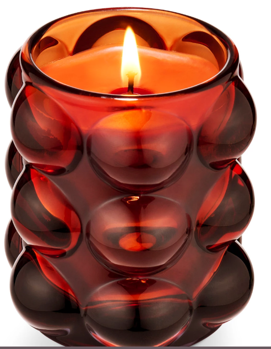 Gilded Citrus Glacé Glass Candle
