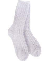 Season Feather Crew Sock