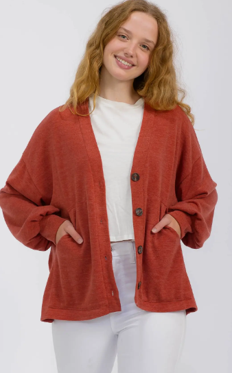 Solid Knit Cardigan