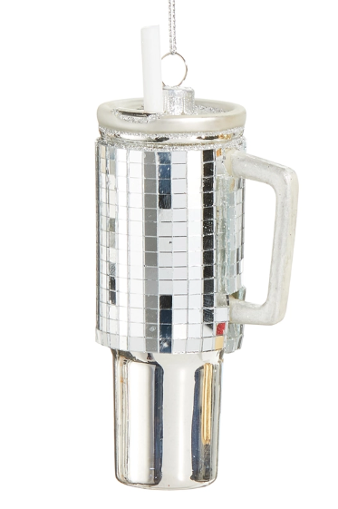 5" Disco Tumbler Ornament