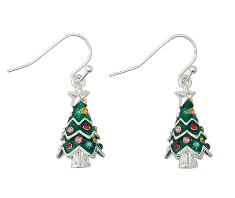 Christmas Tree Earrings
