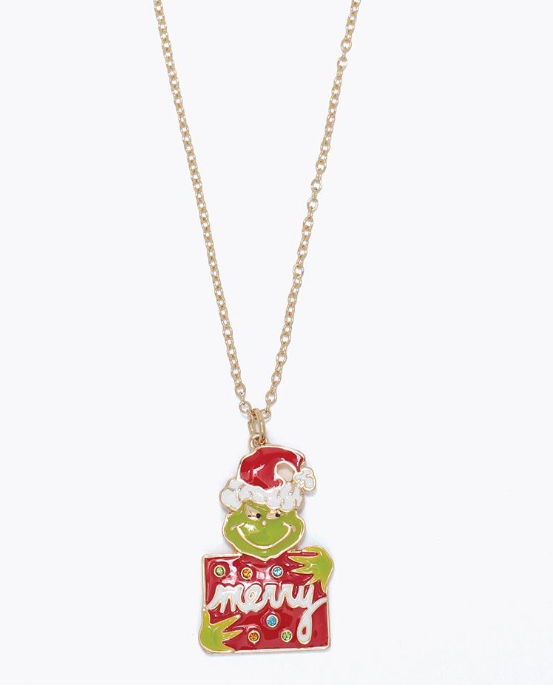 Merry Grinch Necklace
