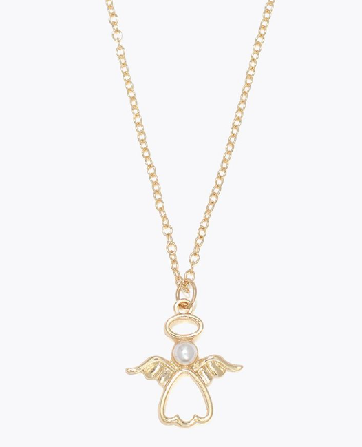 Gold Angel Necklace