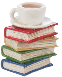 Little Stack Of Books Charm