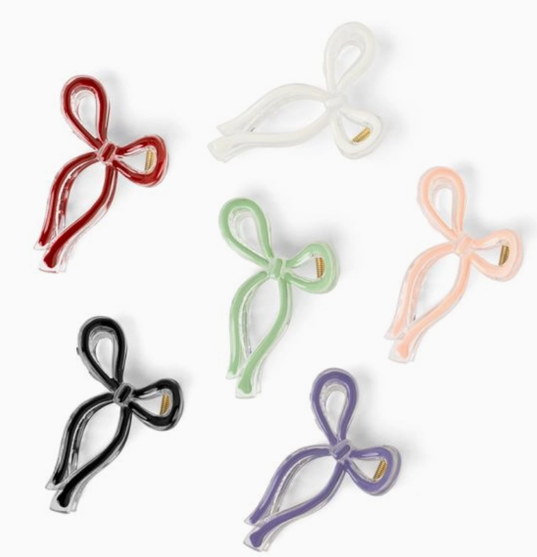 Very Demure Bow Hair Clip