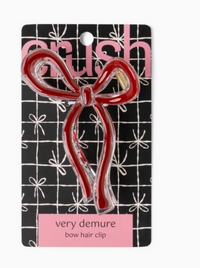 Very Demure Bow Hair Clip