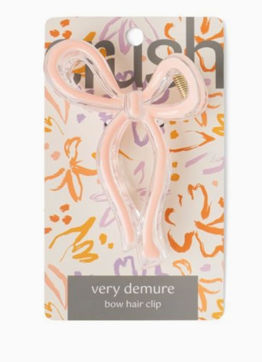 Very Demure Bow Hair Clip