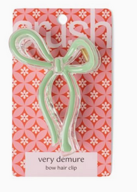 Very Demure Bow Hair Clip