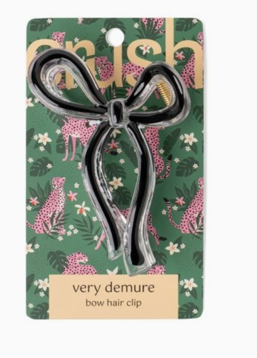Very Demure Bow Hair Clip
