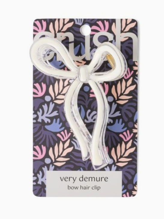 Very Demure Bow Hair Clip