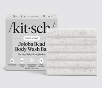 KITSCH Jojoba Bead Exfoliating Body Wash Bar