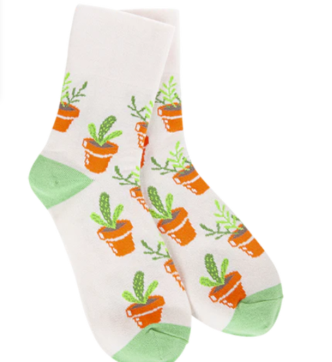 Weekend Garden Mini Crew Sock