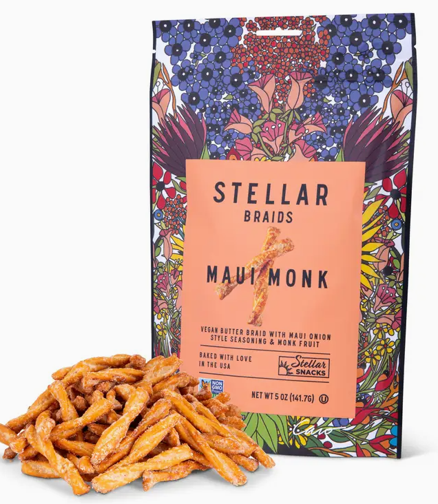 Stellar Pretzel Braids - Maui Monk - 5oz