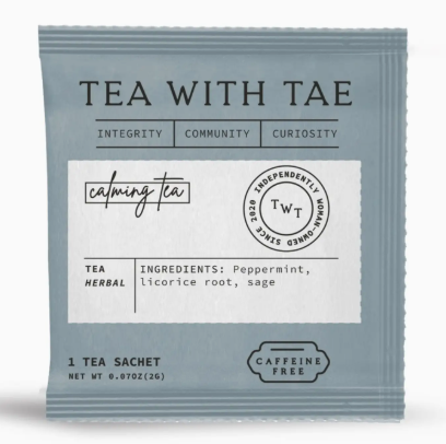 Tea With Tae Individual Wrapped Tea Bag