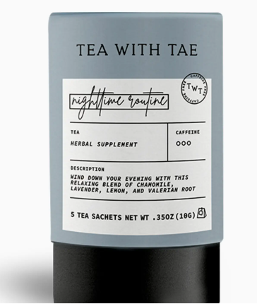 Tea With Tae Mini Tea Tube Gift (5 Tea Bags)