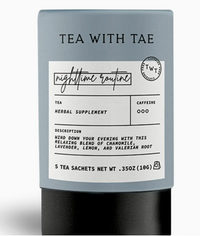 Tea With Tae Mini Tea Tube Gift (5 Tea Bags)