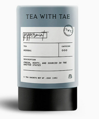Tea With Tae Mini Tea Tube Gift (5 Tea Bags)