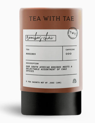 Tea With Tae Mini Tea Tube Gift (5 Tea Bags)