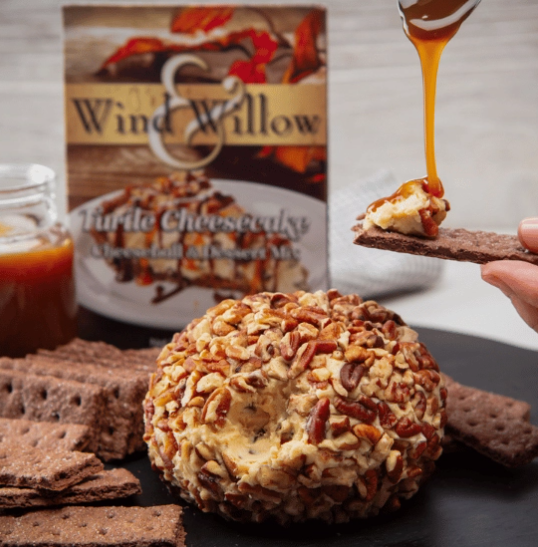 Wind & Willow Turtle Cheesecake Sweet Cheeseball Mixes
