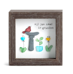 All You Need is Grandma Shadow Box - 4in