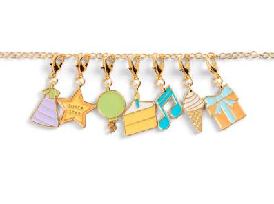 Celebrate Charm Bracelet Set - 5.5"(+1.5" Extender)
