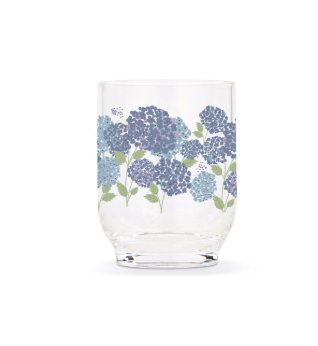Hydrangea Acrylic Tumbler - 14 oz