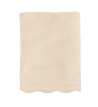 Scalloped Throw Blanket