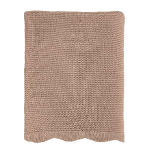 Scalloped Throw Blanket