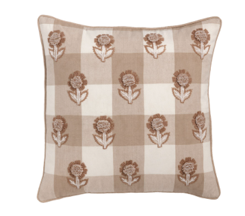 Buffalo Embroidery Pillow