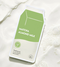 Matcha Almond Milk Radiance Plant-Based Milk Sheet Mask