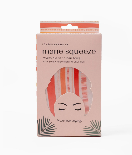 Mane Squeeze Reversible Satin Hair Towel