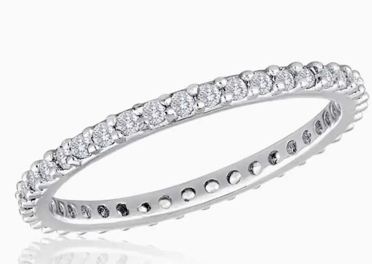 Thin Diamond Ring
