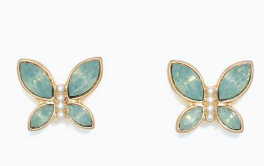 Cuties Mint Crystal Butterflies