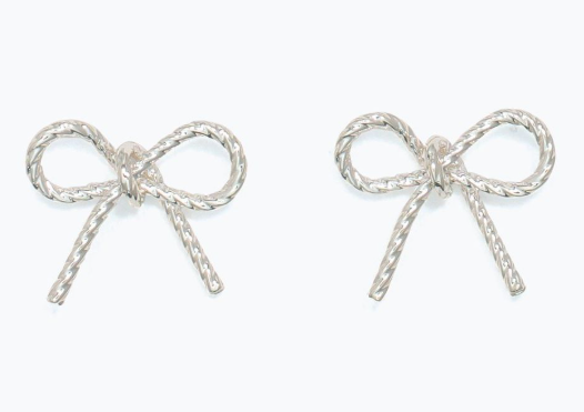 Cuties Rope Bow Earrings