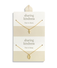 Sharing Kindness Necklace - Cross